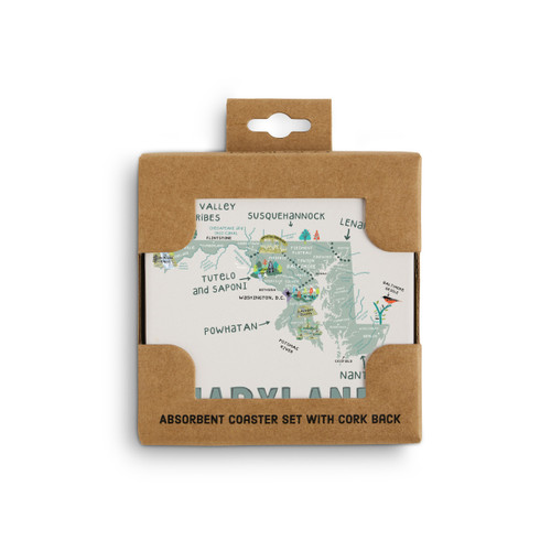Maryland State Coasters - Set of 4 slide 