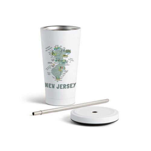 New Jersey State Tmblr wStraw-White16oz slide 