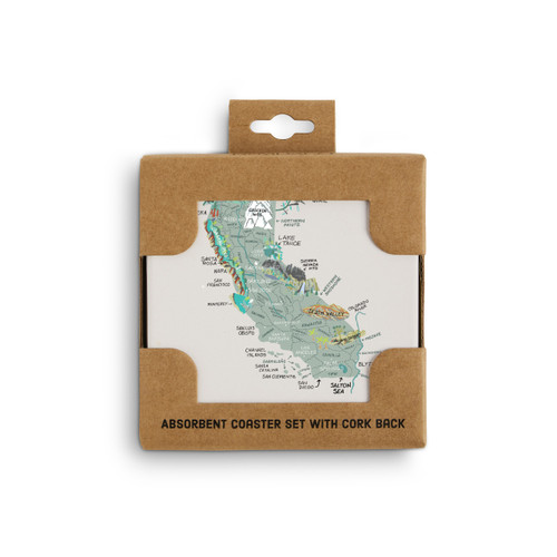 California State Coasters - Set of 4 slide 