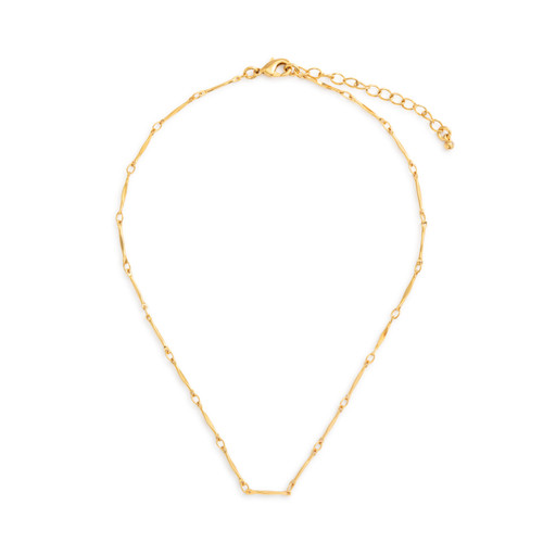 Gold Link Chain Necklace slide 