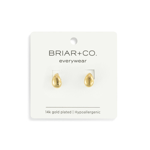 Gold Teardrop Earring slide