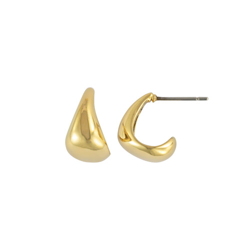 Gold Teardrop Earring slide 