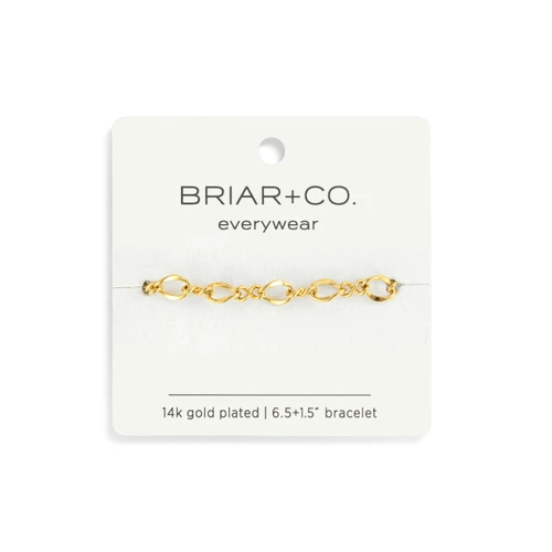 Gold Twisted Chain Bracelet slide 