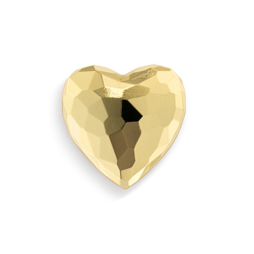 Gold Heart Magnetic Frame Charm - 1.5in slide 