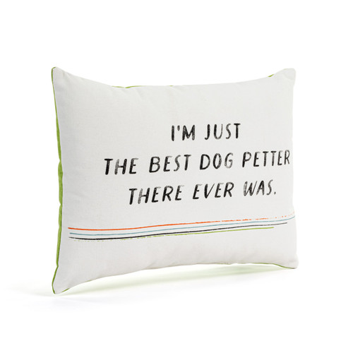 Best Dog Petter Green Accent Pillow slide 