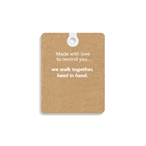 Hand in Hand Big + Little Wall Art - 3x6in slide 