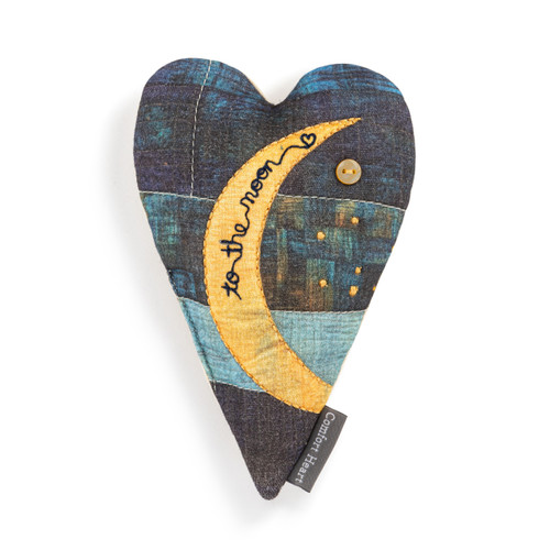 To The Moon Comfort Heart - 5x6.5in slide 
