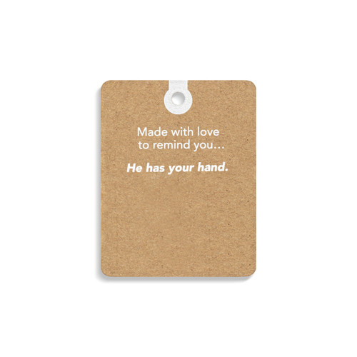 Hand in Hand Cross Wall Art - 3x6in slide 