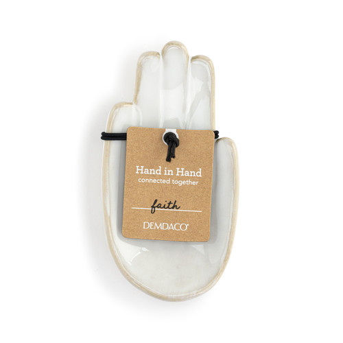 Hand in Hand Cross Wall Art - 3x6in slide 