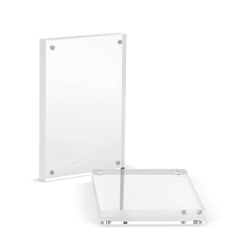 Acrylic Magnetic Frame - 4x6in slide 
