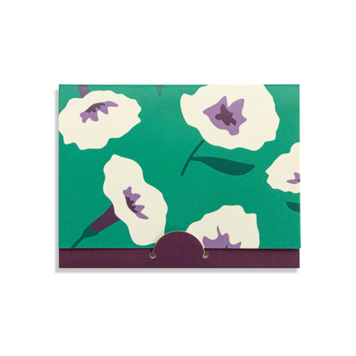 True Friend Floral Card & Gold Necklace - 16in slide 