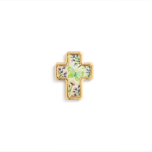 Artful Cross Always in my Heart Pin slide 