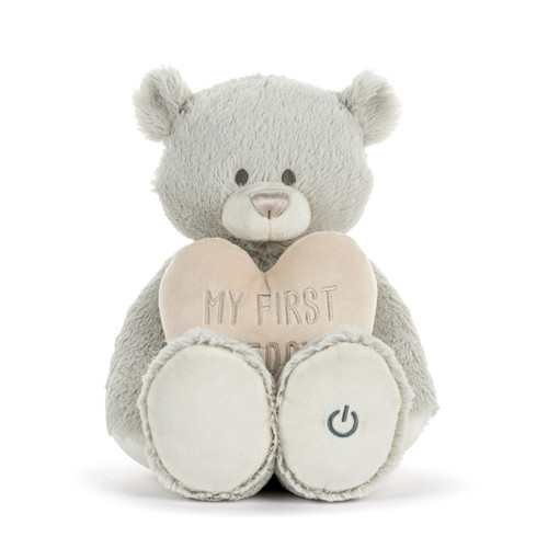My First Teddy Neutral Mechanical Plush - 16in slide 