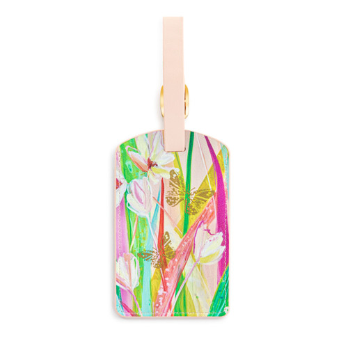 Floral Luggage Tag - 2.5x4.5in slide 