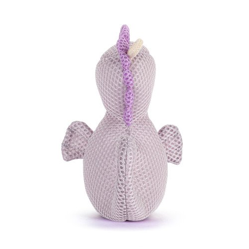 Purple Seahorse Bath Time Plush - 2x6in slide 