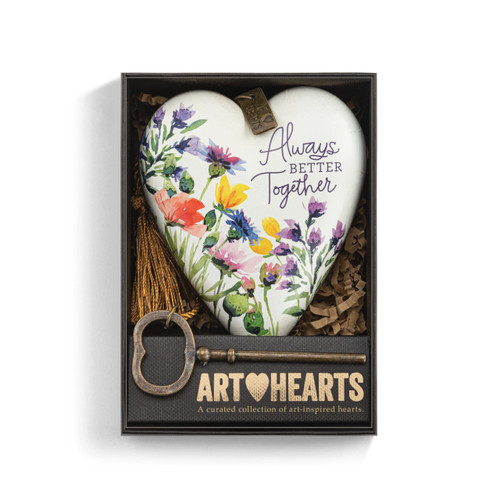 Friends Always Better Together Art Heart slide 