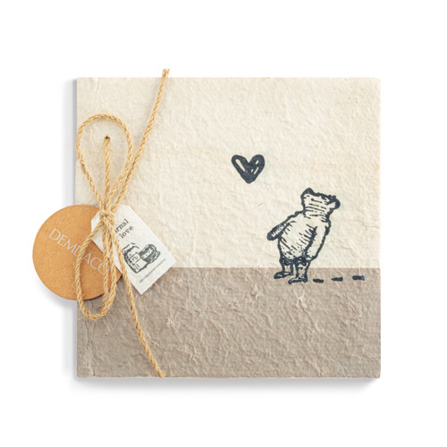 Love Paper Mache Journal - 6.5in slide 
