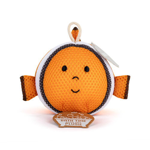 Orange Clown Fish Bath Time Plush - 2x6in slide 