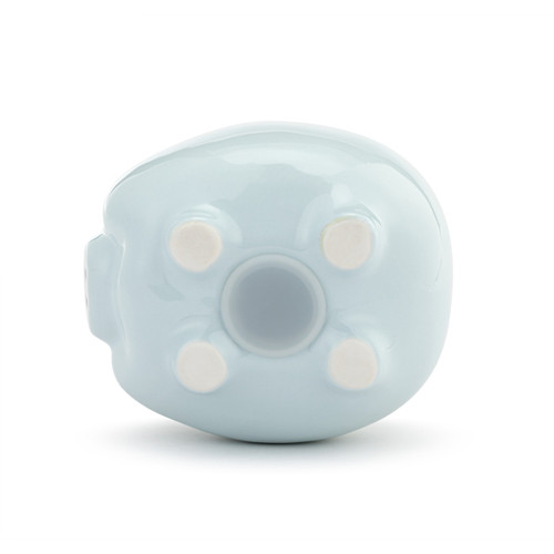 Blue Ceramic Classic Piggy Bank - 7x5.5x6in slide 