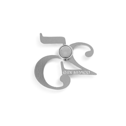25th Anniversary Magnetic Frame Charm - 1.5in slide 