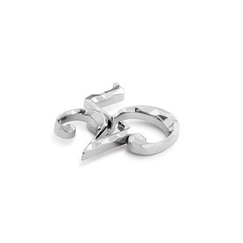 25th Anniversary Magnetic Frame Charm - 1.5in slide 
