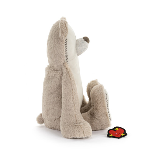Just Add Heart Plush Bear with Kind Badge slide 