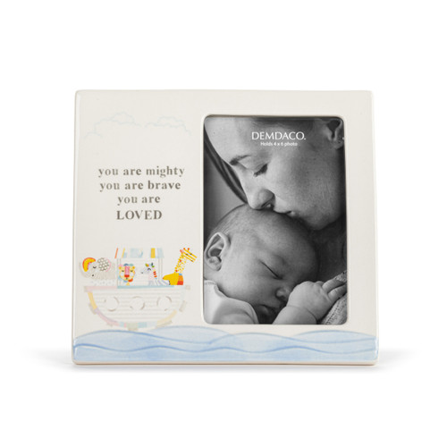 Noah's Ark Ceramic Frame - 8x7in slide 