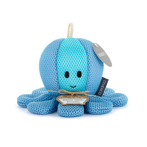 Blue Octopus Bath Time Plush - 2x6in slide 