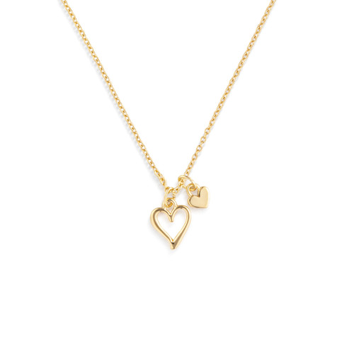 Congrats Mama Floral Card & Gold Necklace - 16in slide 