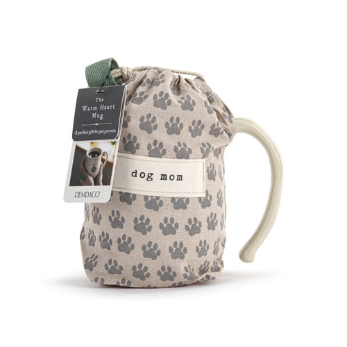 Dog Mom Paw Pets Mug - 16oz slide 
