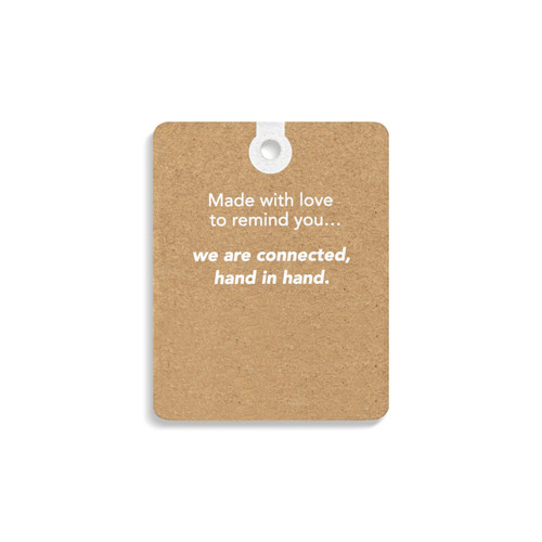 Hand in Hand Family Wall Art - 3x6in slide 