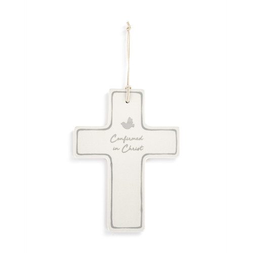 Confirmed in Christ Confirmation Wall Cross - 5x7in slide 