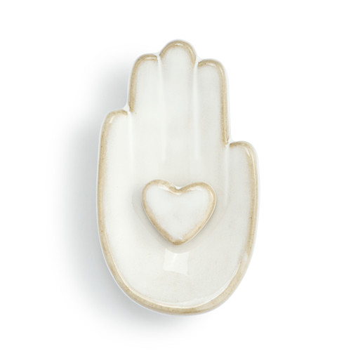 Hand in Hand Love Trinket Dish - 2x4in slide 