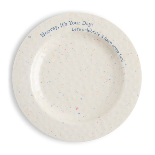 Special Day Confetti Melamine Plate slide 