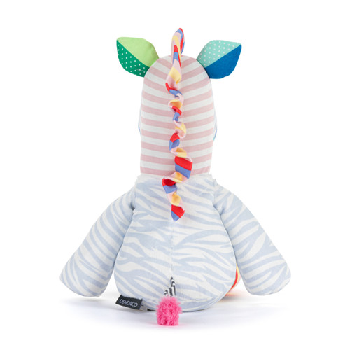 Noah's Ark Plush Zebra - 8x14in slide 