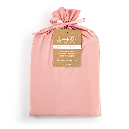 Medium Long Sleeve Coral Cooling Night Shirt slide 