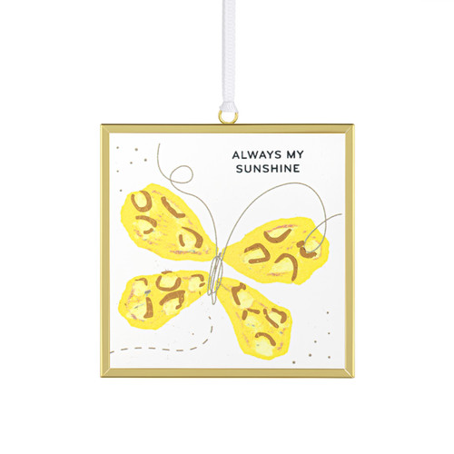 Always My Sunshine Butterfly Suncatcher - 3x3in slide 
