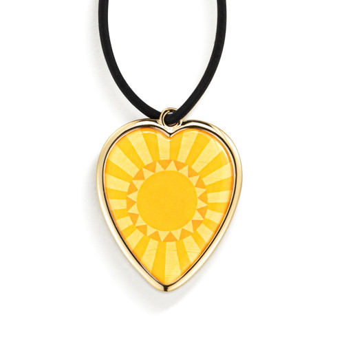 You're Awesome Heart Vase Tag - 5in slide 