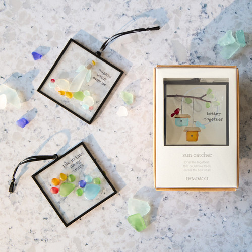 Better Together Birds Suncatcher - 3x3in slide 