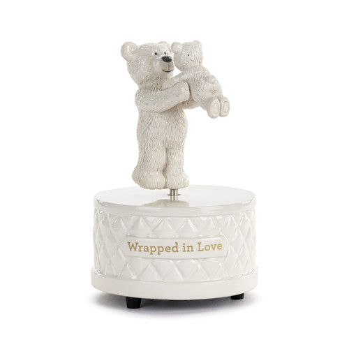 Wrapped in Love Bear Music Box - 4x5.5in slide 