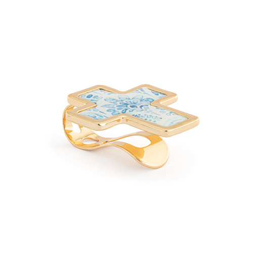 Artful Cross Hope Visor Clip - 39x48mm slide 