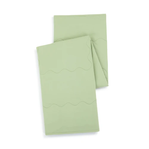 Green Weighted Cooling Lap Blanket 50x60in slide 