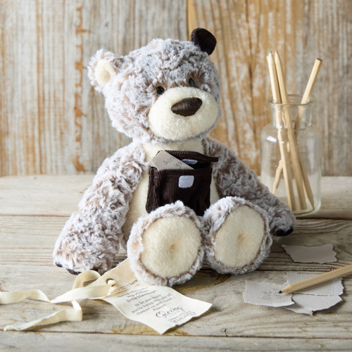 Blessings to You Brown Giving Bear - 11in slide 