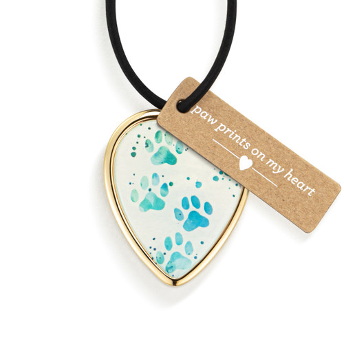 Always Loved Heart Vase Tag - 5in slide 