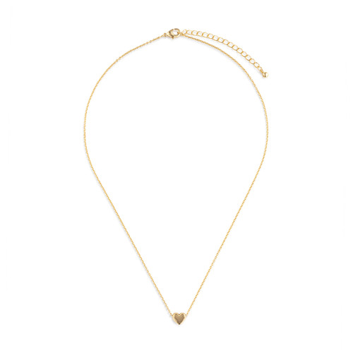 Happy Birthday Floral Card & Gold Necklace-16in slide 