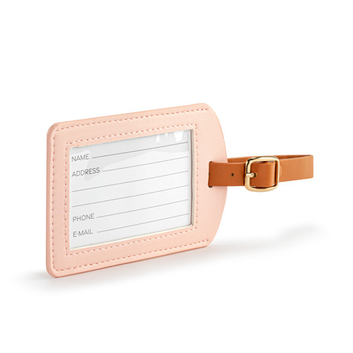 Pink Luggage Tag - 2.5x4.5in slide 