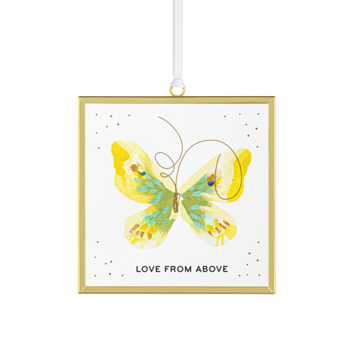 Love From Above Butterfly Suncatcher - 3x3in slide