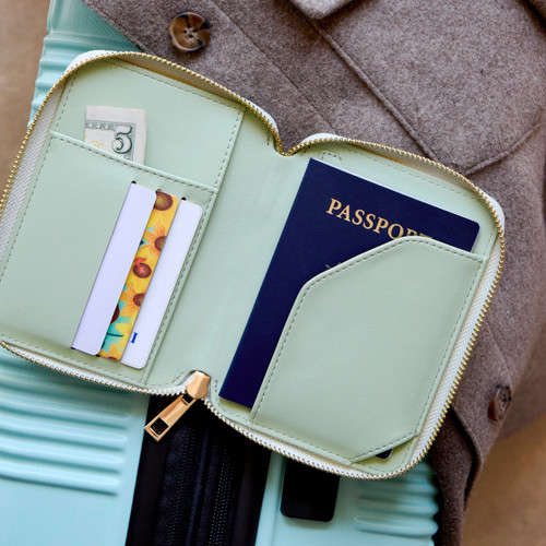 Sage Passport RFID Wallet - 4x6in slide 