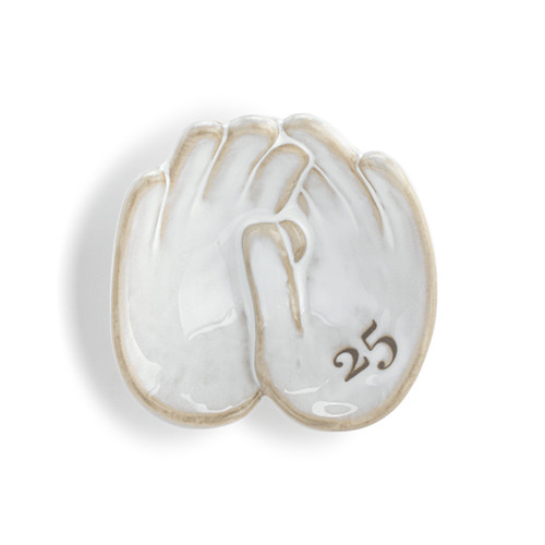 Hand in Hand 25 Years Wall Art - 4.5in slide 