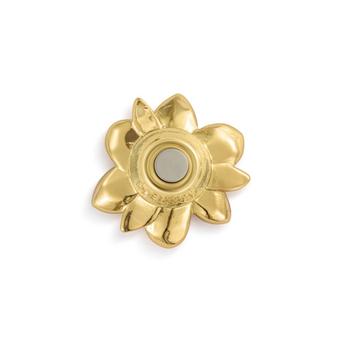 Sculpted Flower Magnetic Frame Charm - 1.5in slide 